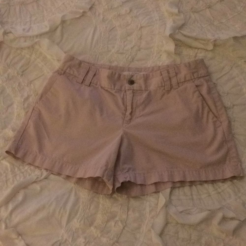LOFT pale "millennial" pink Chino shorts